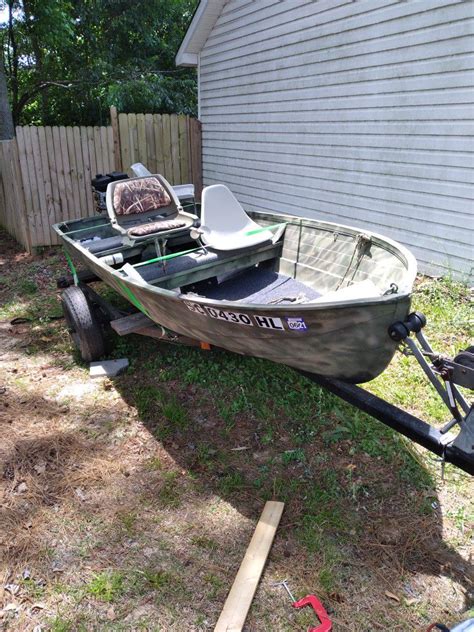 Jon Boat With Motor And Trailer For Sale Zeboats