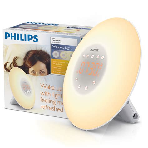 Philips Wake Up Light Sunrise Simulation Bedside Lamp Snooze