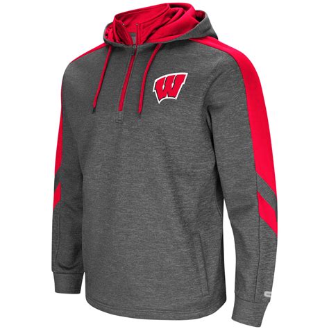 Wisconsin Mens Sweatshirts Wisconsin Badgers Hoody For Men Official