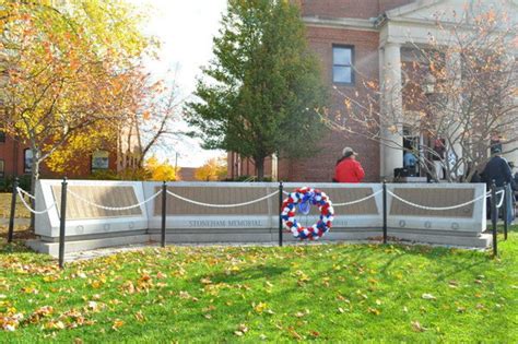 Photos Stoneham Celebrates Veterans Day At Town Hall Stoneham Ma Patch