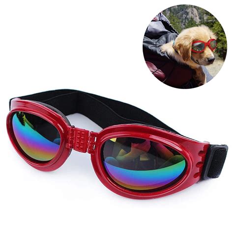 Pet Sunglass With Strap Dog Uv Glasses With Chin Strap Adjustable