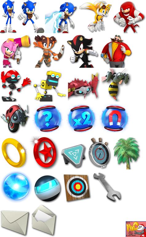 Mobile Sonic Dash Hint Icons The Spriters Resource