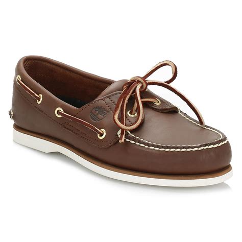 Lyst Timberland Classic Mens Brown Leather Boat Shoes In Brown For Men
