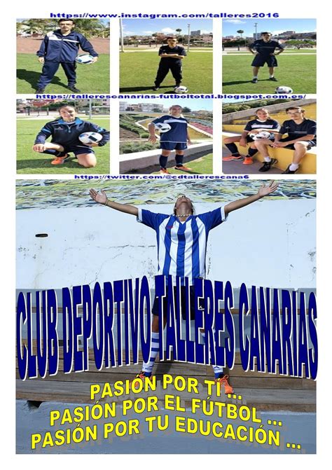Club Deportivo Talleres Canary PasiÓn Por El Deporte No Puedes