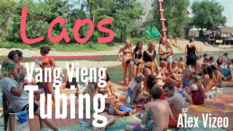 laos tubing à vang vieng tubing youtube