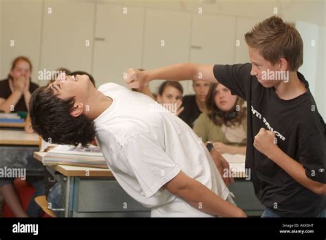 Fight Students Class Room High Resolution Stock Photography And Images