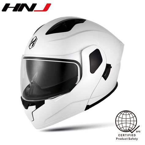 Hnj Motorcycle Helmet Open Face Modular Motor Helmet For Men Dual