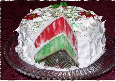 Christmas jello poke cake recipe. Holiday Jell-O Poke Cake Recipe — Dishmaps