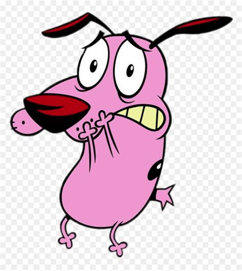 Cartoon Courage The Cowardly Dog Drawing Hd Png Download Vhv
