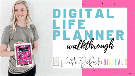 Digital Life Planner Retro Theme Walkthrough Video Youtube