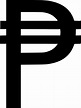 Philippine Peso Symbol Sign Forex Svg Png Icon Free ...