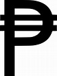 Philippine Peso Symbol Sign Forex Svg Png Icon Free Download (#465022 ...