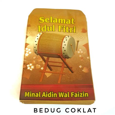 Jual Amplop Ampau Lebaran Idul Fitri 1 Pak Isi 100 Pcs Di Lapak Bellino