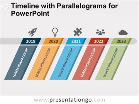 Powerpoint Serpentine Timeline Presentationgo