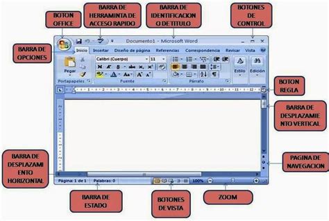 Microsoft Word 2007 Area De Trabajo