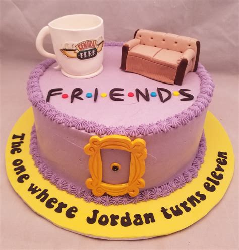 48 Super Tv Shows Birthday Friend Cake Ideas Friends Birthday Cake