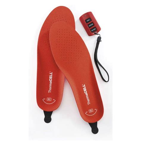 Thermacell Unisex Xx Large Red Rechargeable Heated Insoles Ths01 Xxl