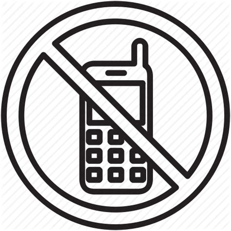 No Phone Icon At Collection Of No Phone Icon Free For