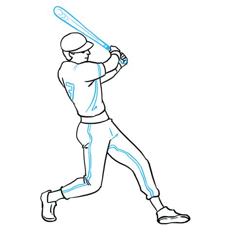 Learn to draw step by step with cartoonist and author/illustrator, dave mcdonald. How to Draw a Baseball Player - Really Easy Drawing Tutorial