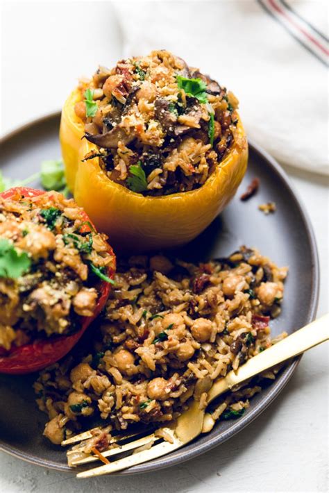 Easy Vegan Stuffed Peppers Recipe 2023 Atonce