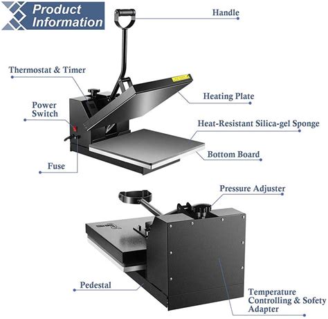 Powerpress Heat Press 15x15 Industrial Quality Digital Heat Transfer