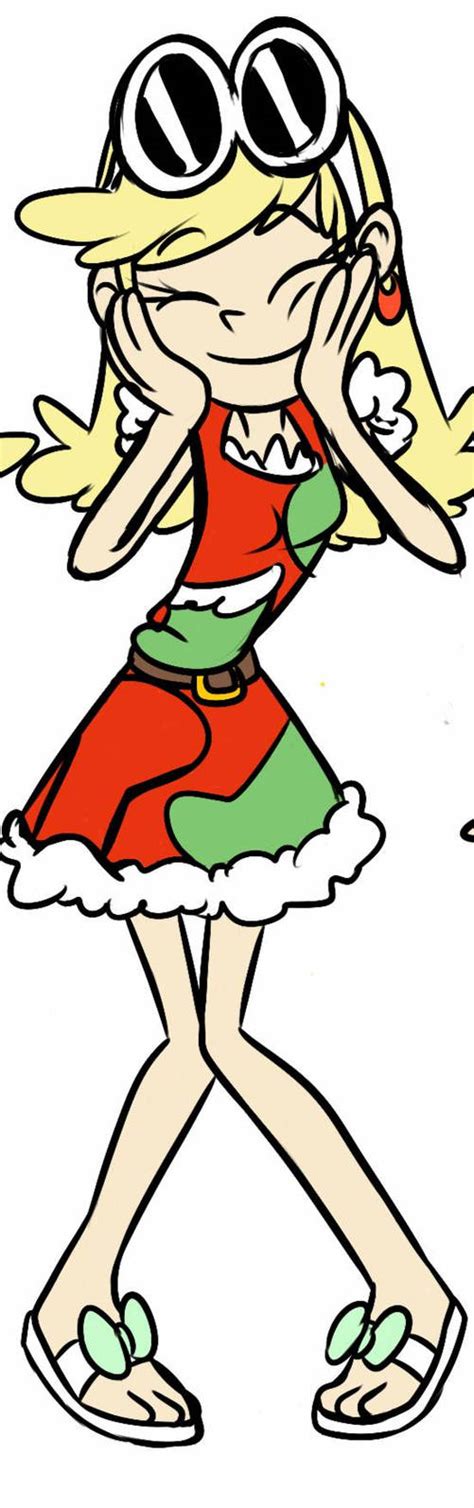 Leni Loud With Second Christmas Costume By Filip96 On Deviantart