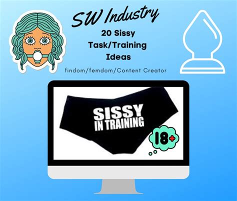 Sissy Task Training Ideas Femdom Findom Fetish Onlyfans Guide Sex Worker Tips Etsy