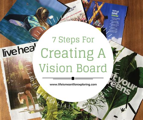7 Steps For Creating A Vision Board Life Is Meant For Exploring