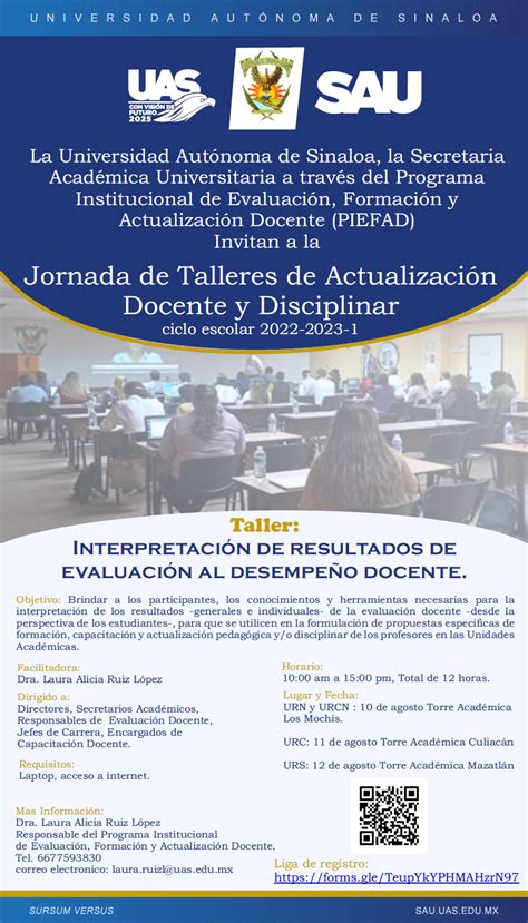 Taller Interpretaci N De Resultados De Evaluaci N Al Desempe O Docente Piefad Sau