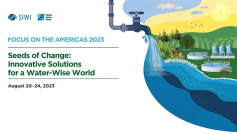 Conferences Focus On The Americas In World Water Week Youtube