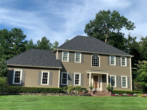Certainteed Northgate Moire Black Roof Easton Ma2 Marios Roofing