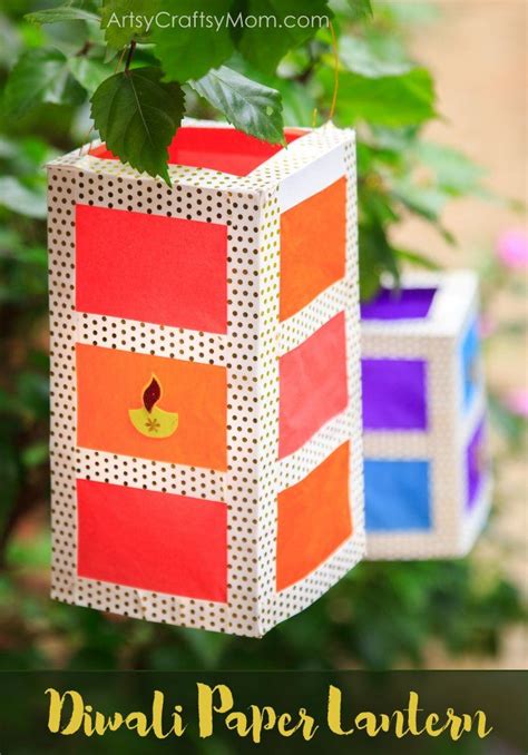 How To Make A Stunning Diy Paper Lantern Diwali Crafts Paper
