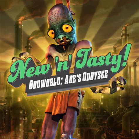 Oddworld Abes Oddysee New N Tasty Cover Or Packaging Material