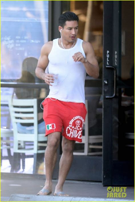 Mario Lopez Shows Off Bulging Biceps In Beverly Hills Photo