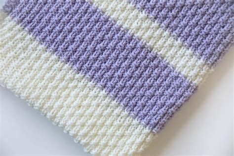 Easy Knit Baby Blanket Pattern Leelee Knitsleelee Knits