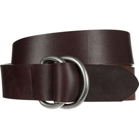 Mountain Khakis Leather D Ring Belt Mens