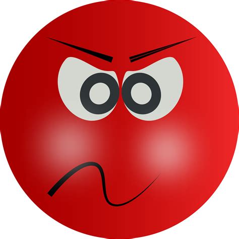 Red Angry Crying Emoji Free PNG Image | PNG Arts png image