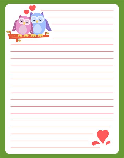 9 Best Images Of Printable Letter Paper Cute Cute Writing Paper Free
