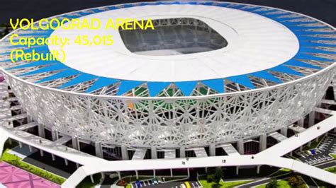 Fifa World Cup 2018 Stadiums Russia Youtube