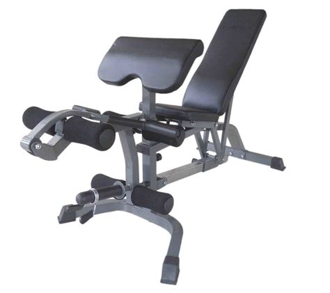 Armortech Fid 379 Adjustable Weight Bench With Preacher Curl And Leg