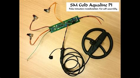 Pulse Induction Metal Detector Sm Gold Aqualine Pi