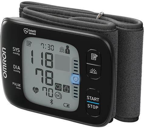 Buy Omron Rs7 Intelli It Wrist Blood Pressure Monitor Black Free