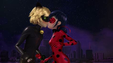 Thanks For The Rose Kitty Ladynoir Kiss Miraculous Ladybug