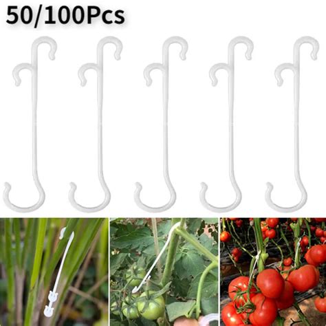 50100pcs Shaped Fruit Cherry Tomato Ear Hook Garden Vegetable Plant