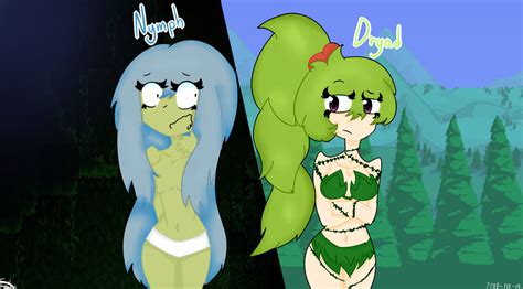 Nymph And Dryad From Terraria By Emikomatthew On Deviantart Free Nude