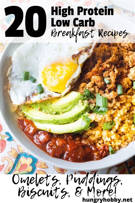 20 High Protein Low Carb Breakfast Recipes Hungry Hobby