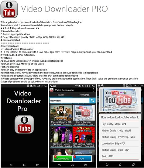 Direct Link Youtube Video Downloader Pro Android All Free Download