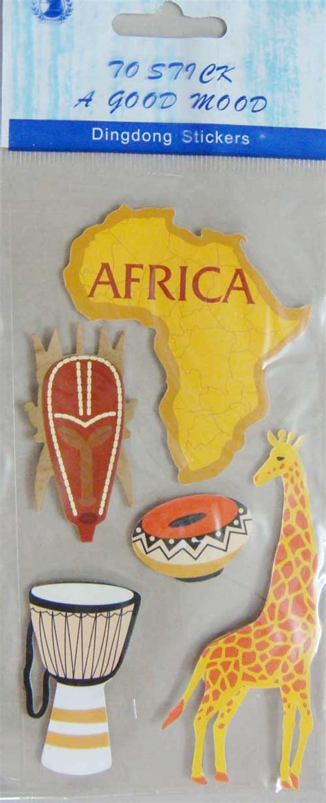 Africa Stickers Cast 69