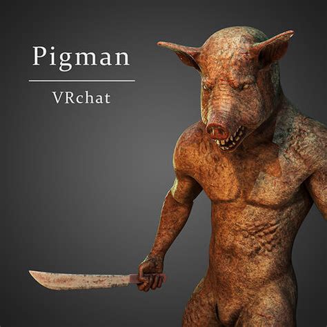 3d Model Pigman Vr Ar Low Poly Cgtrader