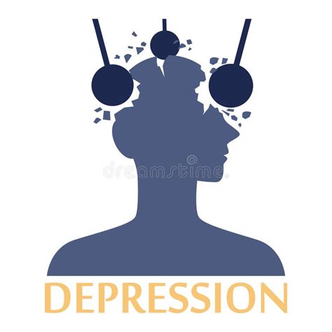 Depression Concept Mental Disorder Feeling Of Despair And